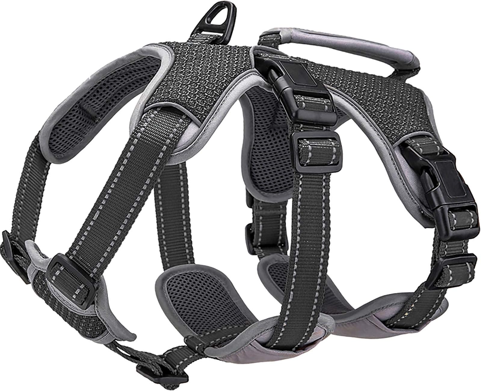 BELPRO MultiUse Support Dog Harness, Escape Proof No Pull Reflective
