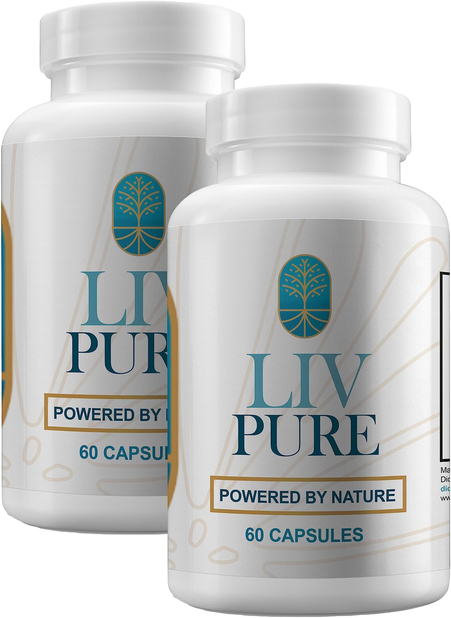 Liv Pure - Weight Loss Support Powered by Nature - 120 Capsules / 2 Monthly Supply - Slim Warriors