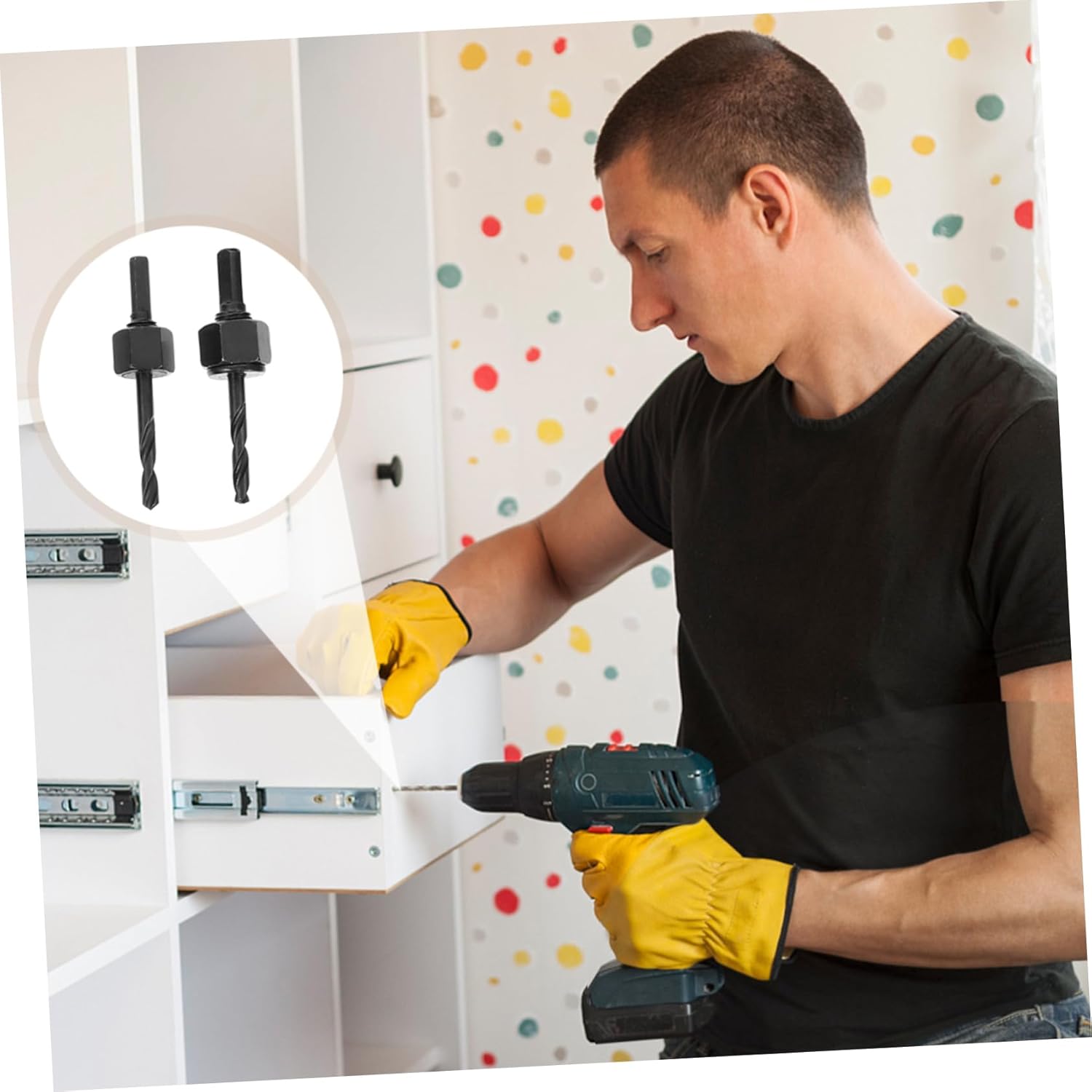 Balacoo 1Set Durable Woodworker Hole Saw Precision Drill Bit Cutter Tool for Woodworking Compatible with Electric Drill Bench Drill Smooth for Various Materials