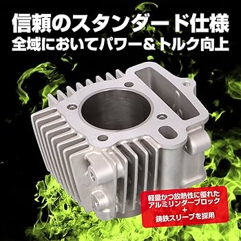 キタコ　ボアアップキット 108cc スーパーカブ　ダックス　モンキー　ゴリラ Amazon | キタコ(KITACO) NEW STD ボアアップキット 108cc アルミ鋳鉄