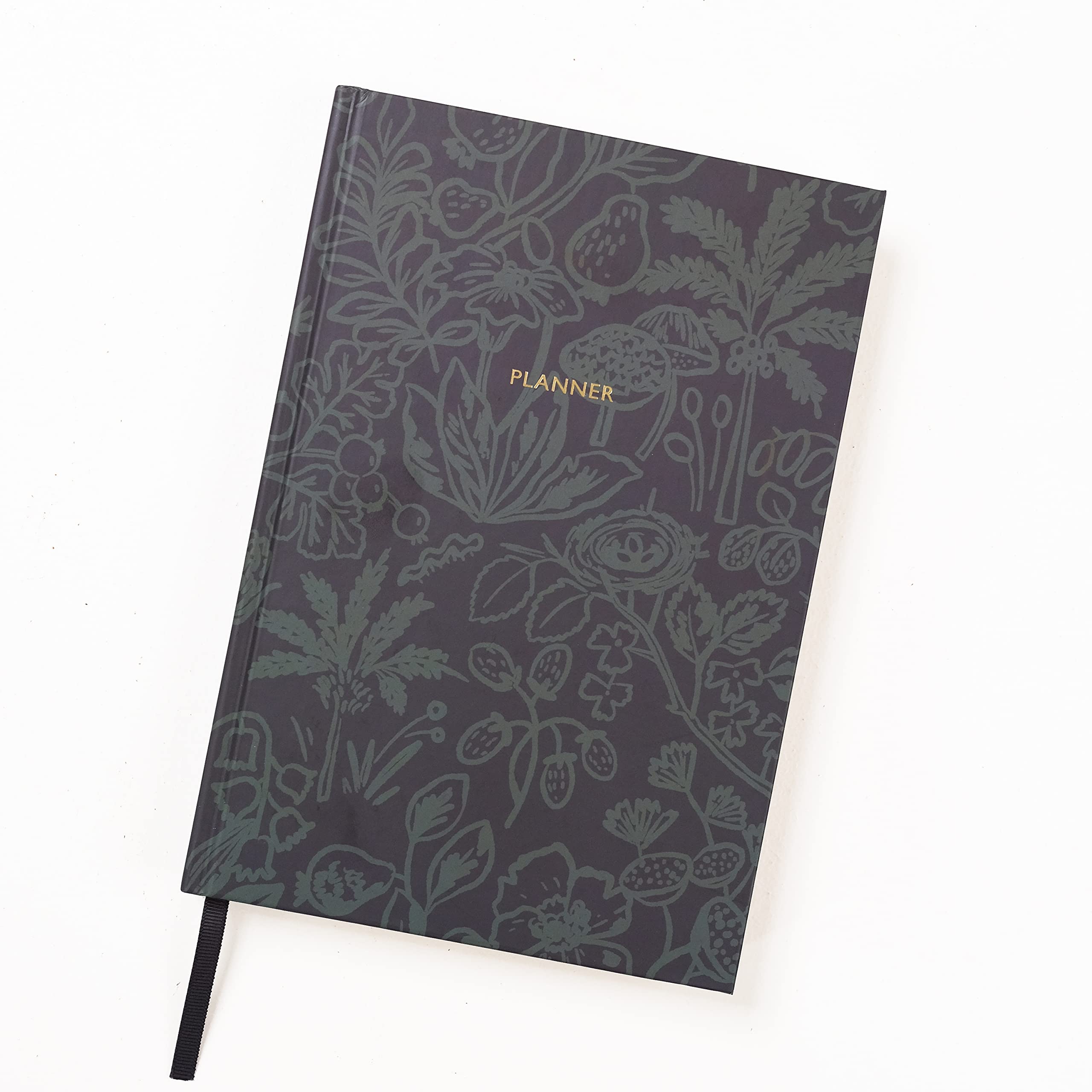 Undated Yearly Planner | Tropic - Free Sticker Book | Weekly view - One week on a spread with gratitude and top goals