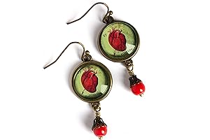 Frida Kahlo El Corazon Earrings