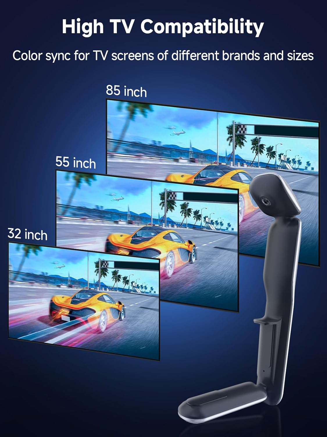 TV LED Backlight Sync to Screen, 13.7ft LED Lights for 45-65 Inch TVs & PC Monitors, Smart App Control TV Lights That Change with TV, Backlight with Camera, Music Sync Strip Lighting - Image 6