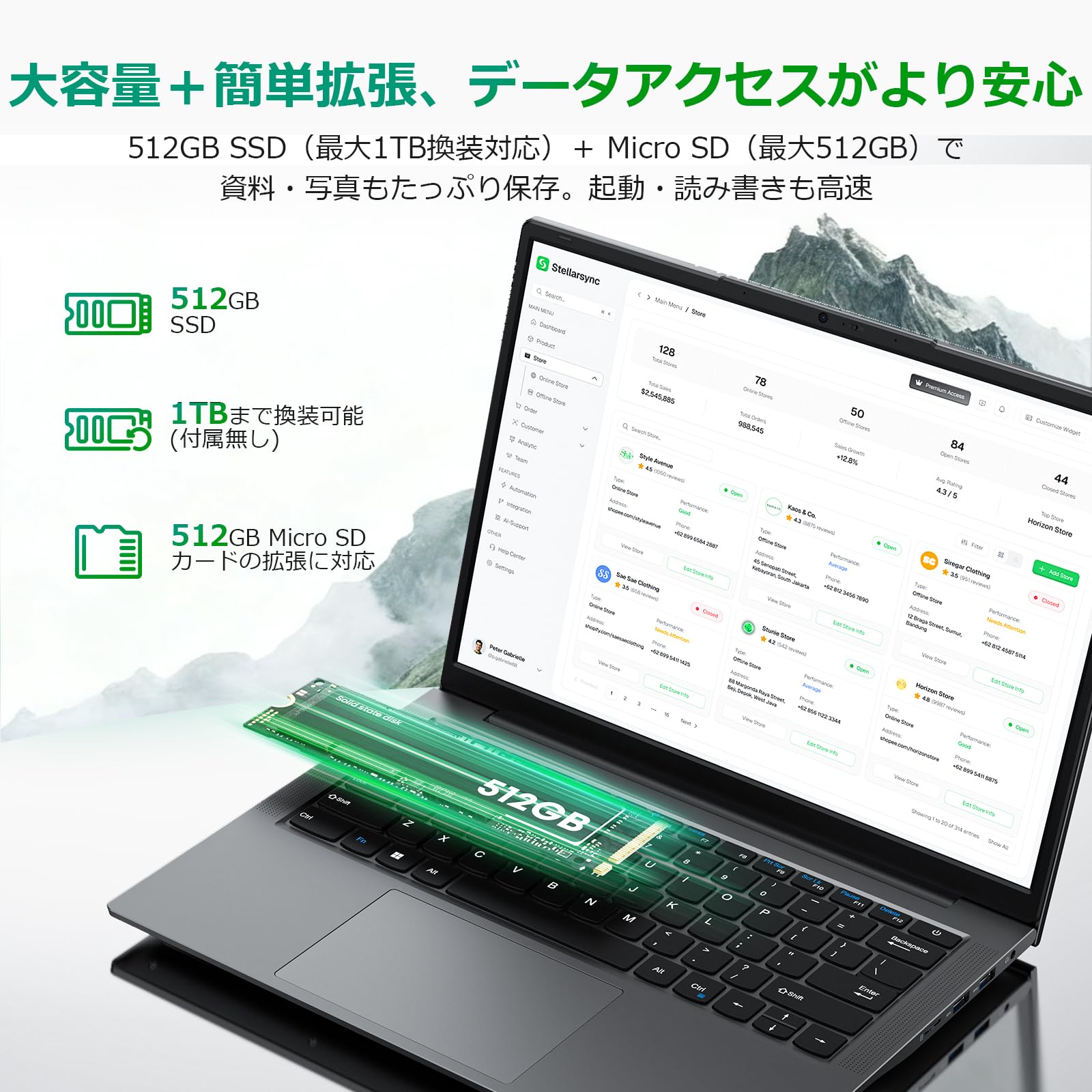 HYPERSTRIXノートパソコンOffice搭載 14インチ 2Kディスプレイ Amazon.co.jp: HYPERSTRIX ノートパソコン Office搭載 14インチ 2K