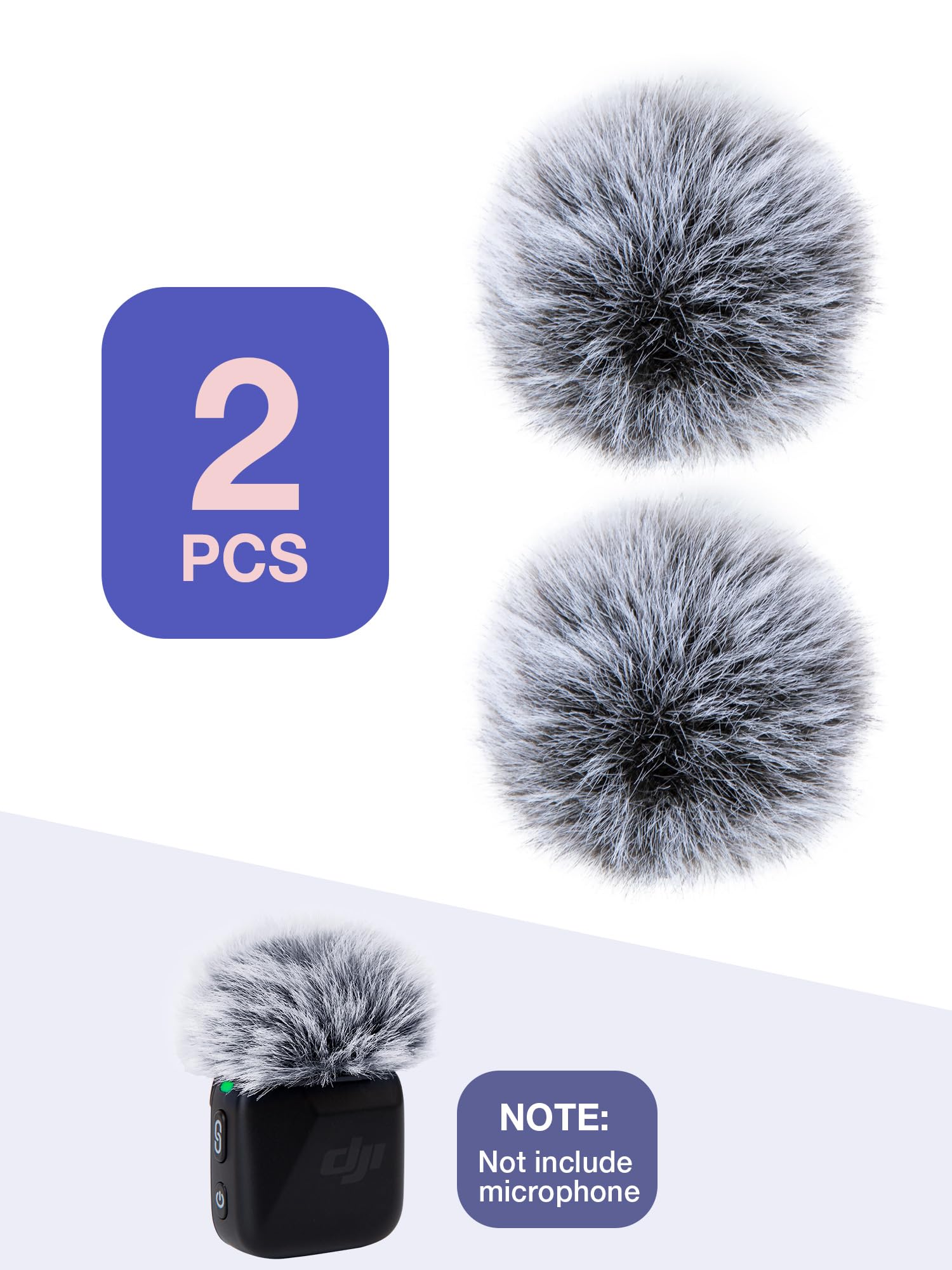 YOUSHARES DJI Mic Mini Wind Muff - Image 3