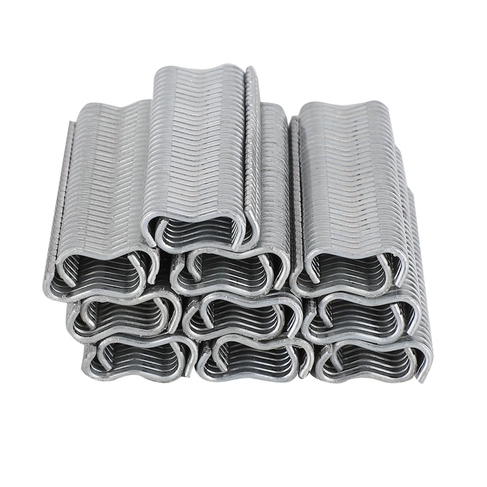 FUZHUI Metal Buckle 2.0 M Nail Kit with Plier Tool, Sturdy and Easy to Use for Repai Chicken Rabbit Cages