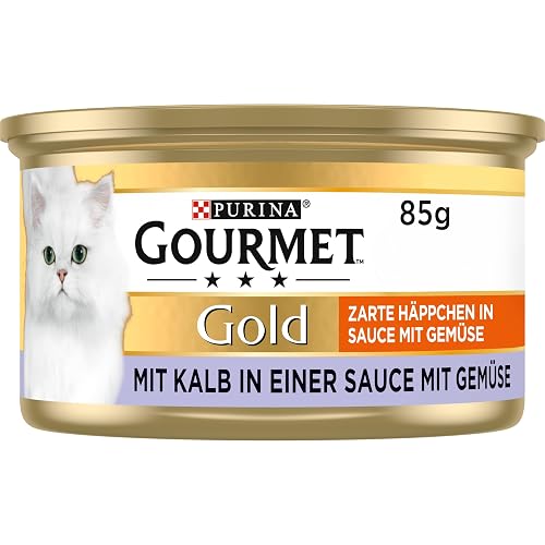 Gourmet Oro Gato Forro delicada canapés en Sauce,paquete de 12 (12 x 85 g)