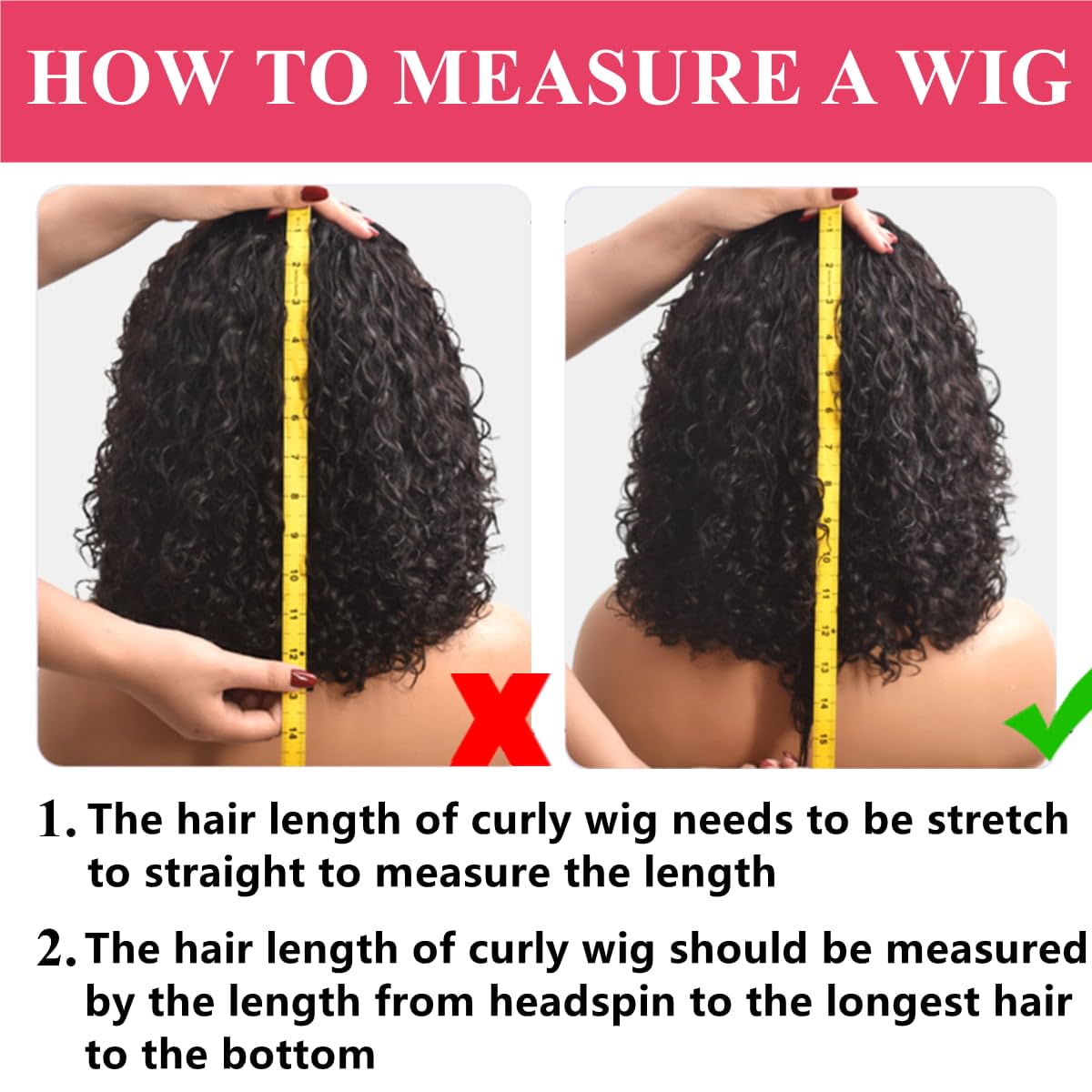 Short Bob Curly Human Hair Wigs with Bangs 100% Brazilian Virgin Bob Wig Human Hair for Black Women Glueless Full Machine Made None Lace Front Wig 180% Density Natural Black 10 Inch - Image 4