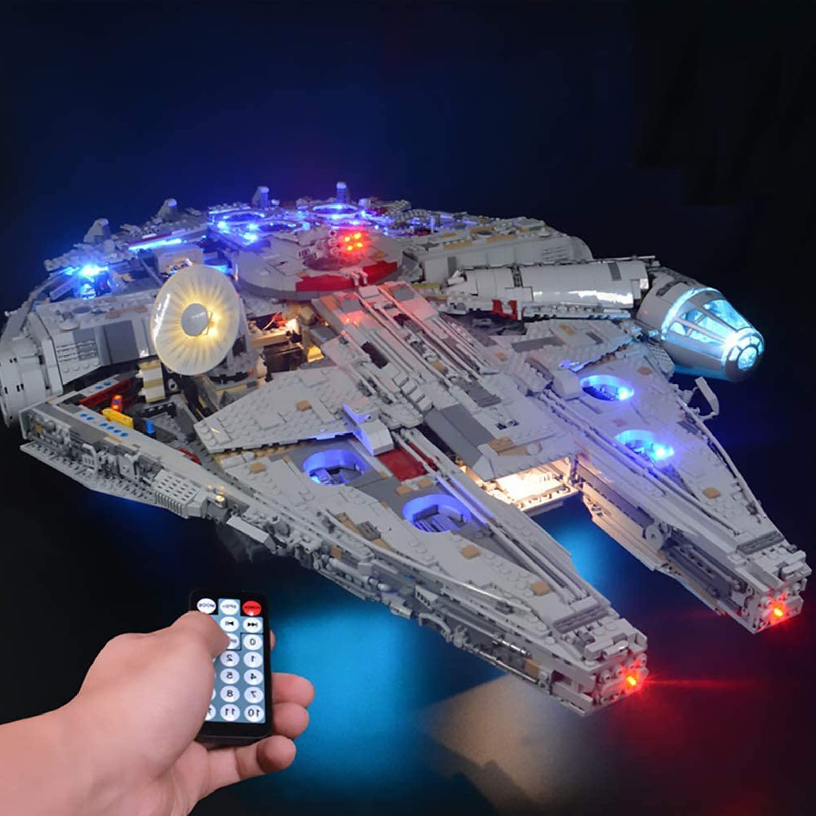 Light Kit For Lego 75192 Millennium Falcon Lego Star Wars