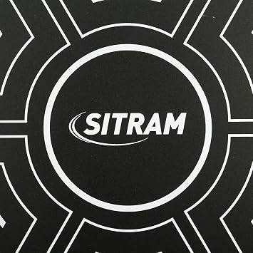 Sitram 714599 Crêpe Pan Made of Pressed Aluminium Black Diameter 28 cm 2-ply Whitford Xylan Non-Stick Coating without PFOA Heat Resistant Soft Touch Handle All Cookers Except Induction