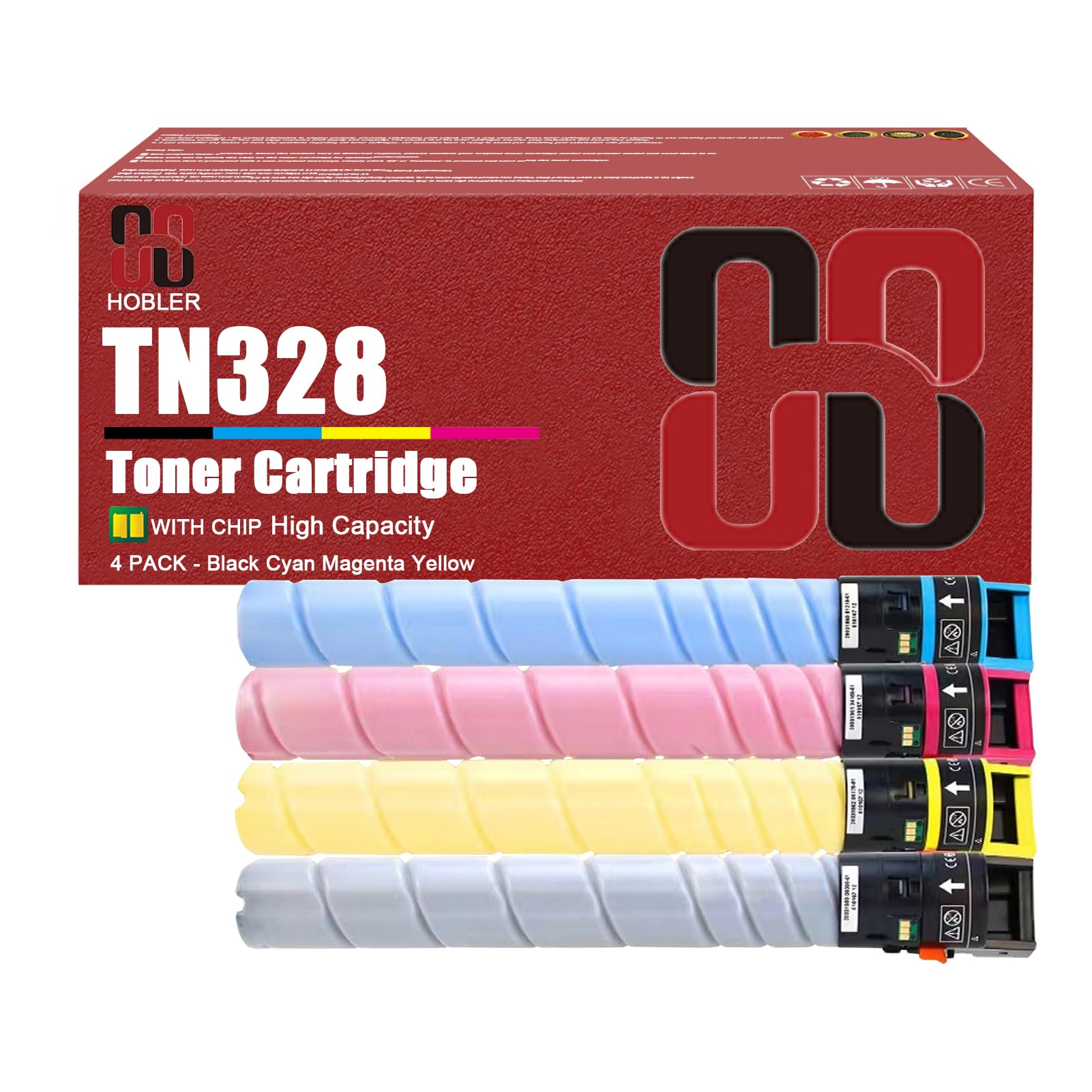 Amazon.com: OVINDA TN328 Toner Cartridges Compatible for Konica