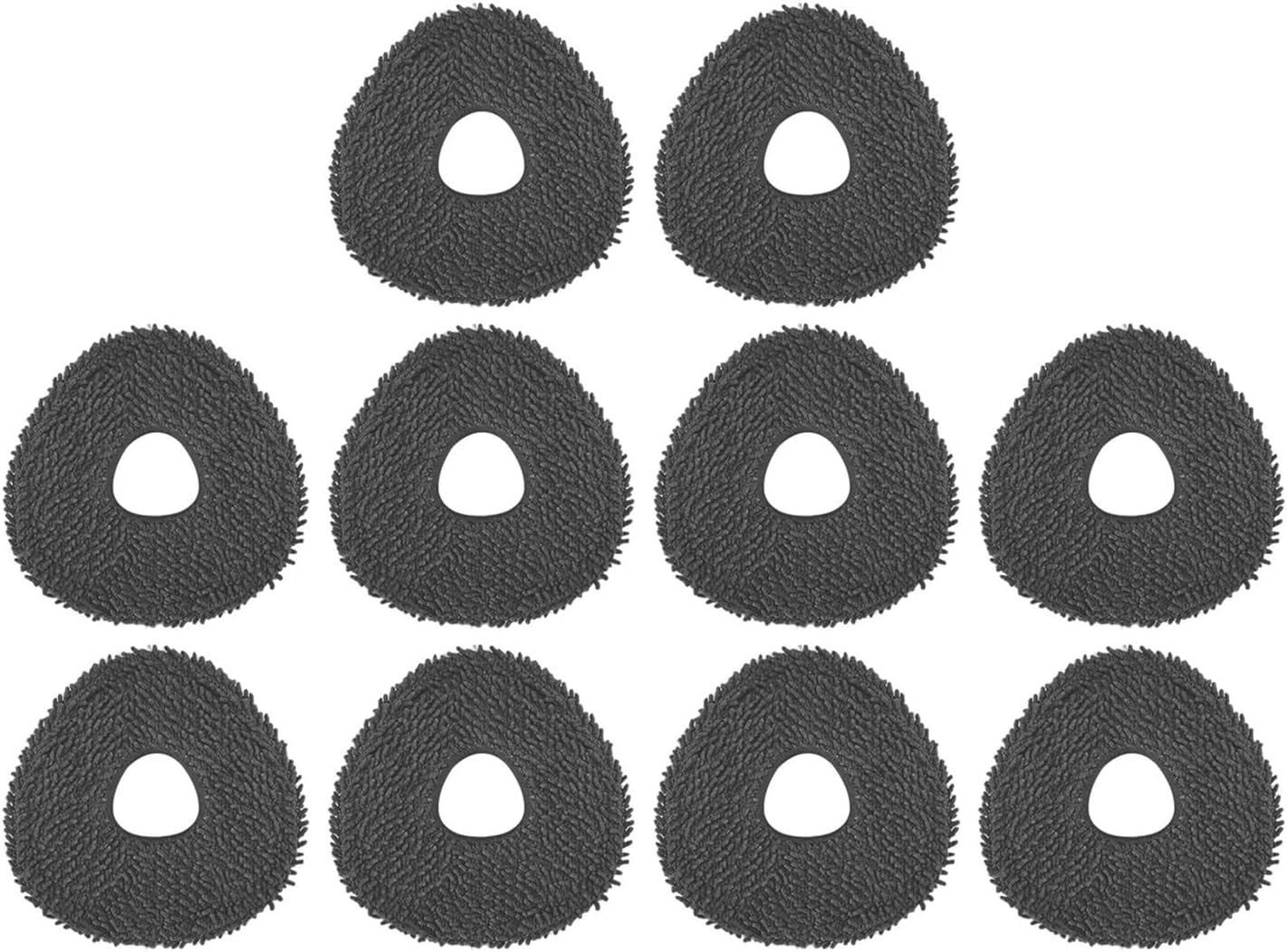 Parts Mop, Compatible for Narwal J1,J2,J3,J4, Sweeping Robot Accessories(J1/J2 Gray 10PCS)