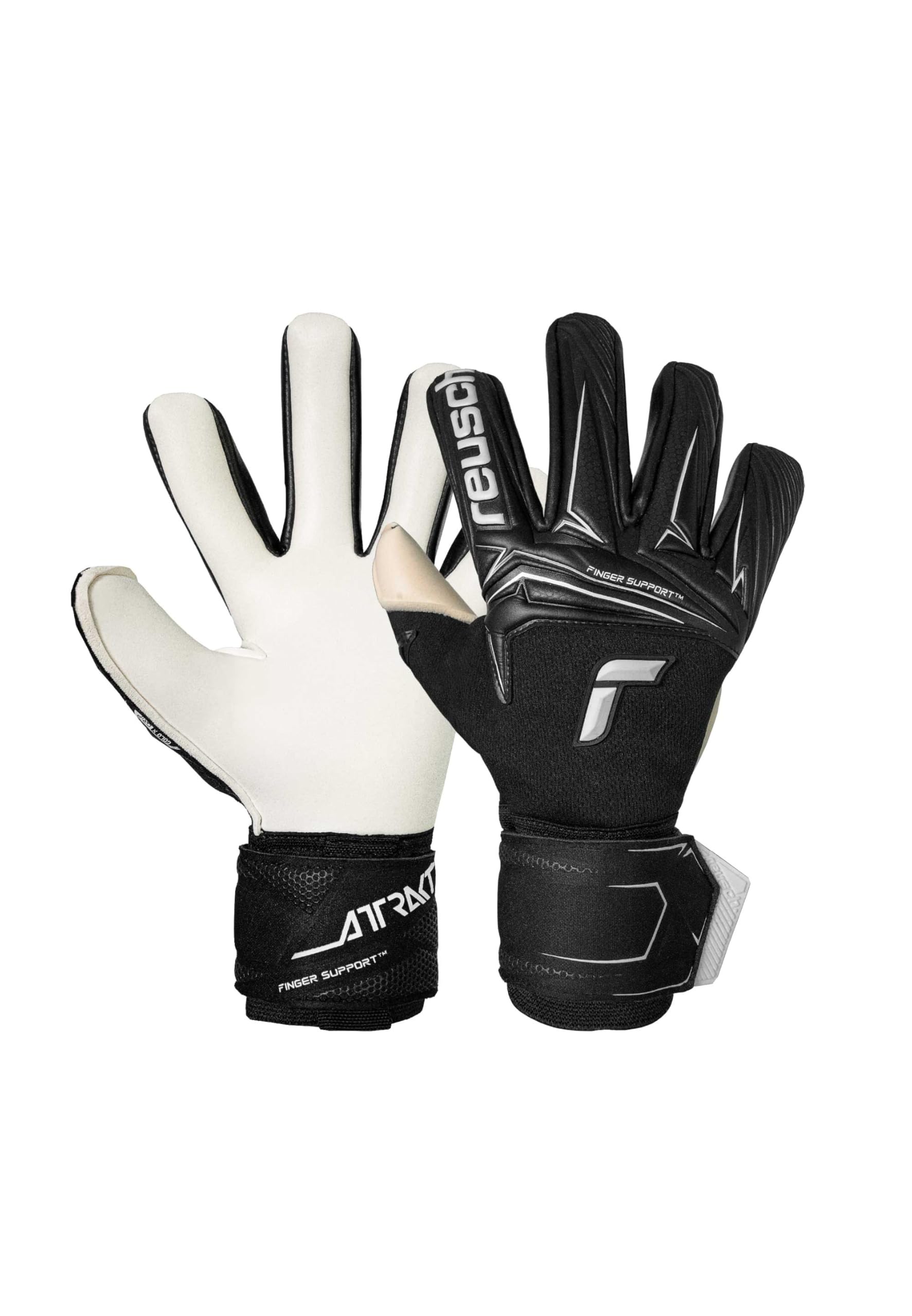 Reusch Profi Torwarthandschuhe – Grip Gold X Latex, Fingerschutz, atmungsaktiv