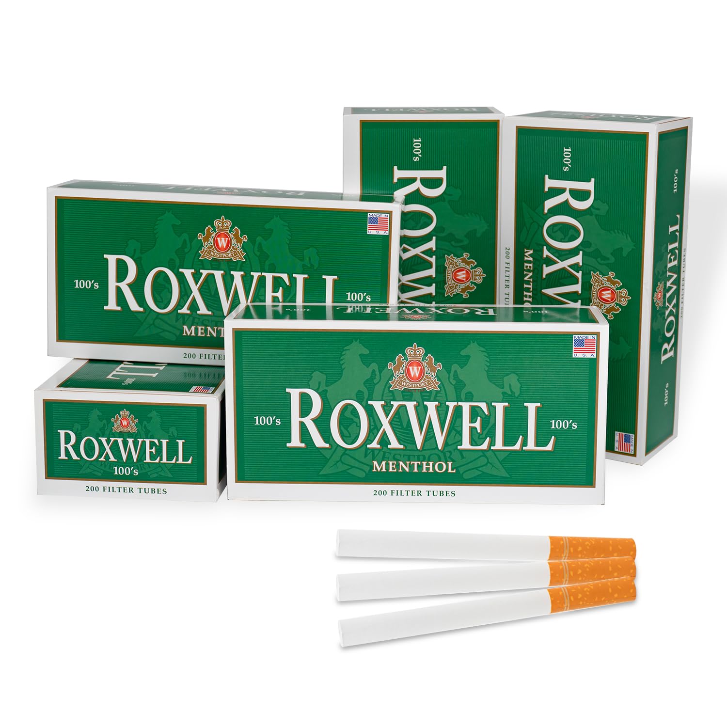tui cigarette price list Amazon.com: Roxwell CigaretteTubes Menthol 100's mm – 1000 Count - 5 Boxes  of 200 Tubes – Smooth Draw White Filters – Clean Burn, No Tearing – Fits  Most Injector Machines