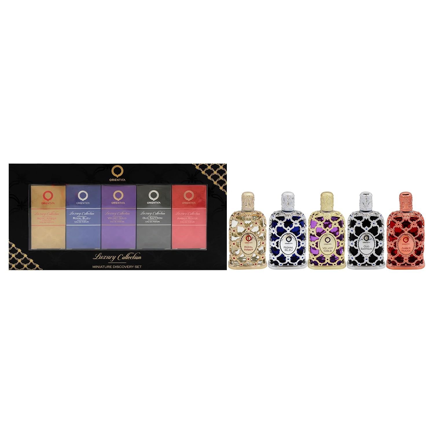 Kit Perfumes Miniaturas Luxury Collection Orientica