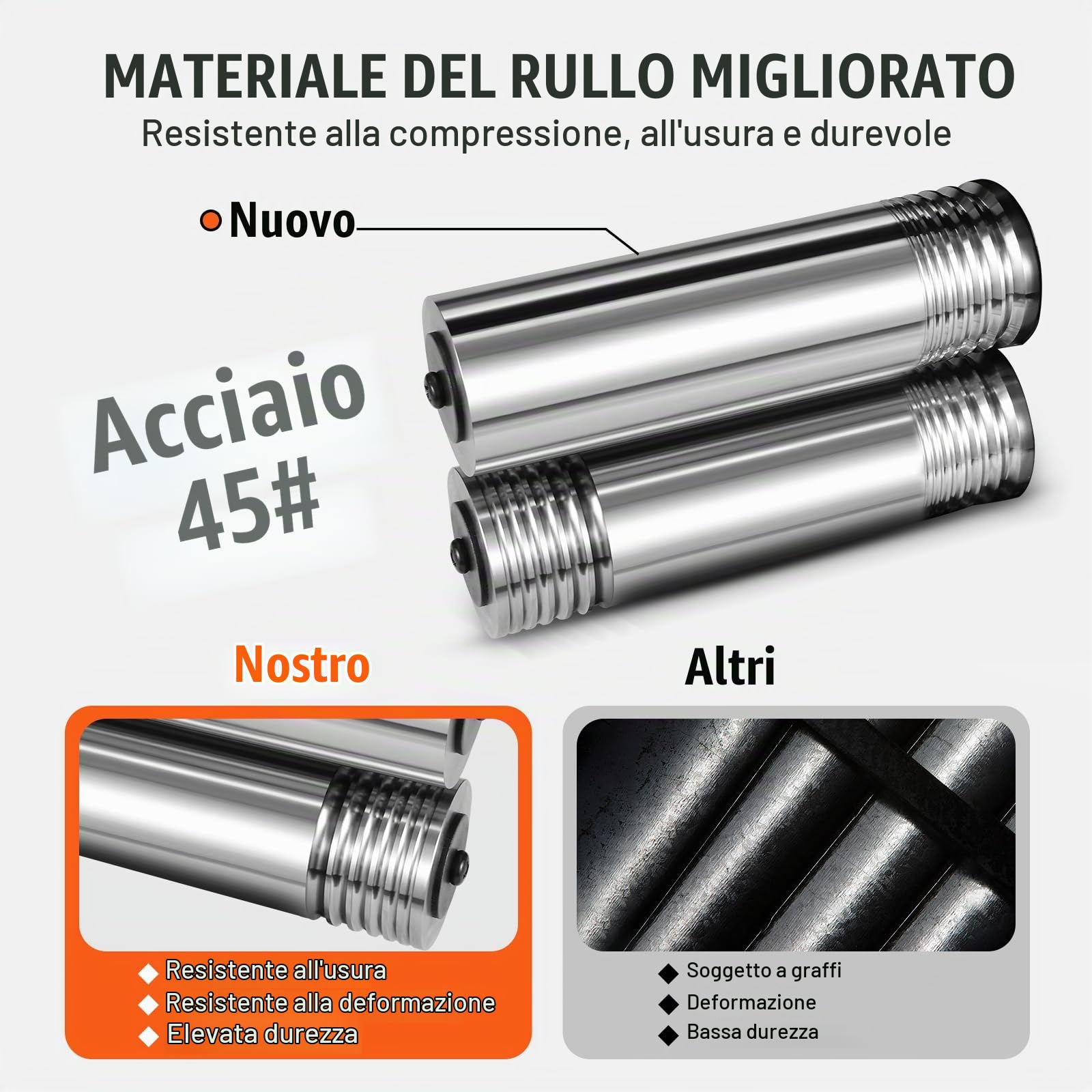 VEVOR Laminatoio per Gioielliere Larghezza 75mm, Laminatoio per Gioielli Spessore 0,03-6,5mm Rapporto di Trasmissione Regolabile 1:2 per la Lavorazione di Gioielli Lamiera Oro Argento Anello Bracciale