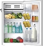Frigidaire EFR376 Retro Bar Fridge Refrigerator with Side Bottle Opener, 3.2 cu. Ft, Moonbeam