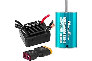 Hobby Fans 2845 4500KV 1105 Brushless Motor and 30A Waterproof Brushless ESC...