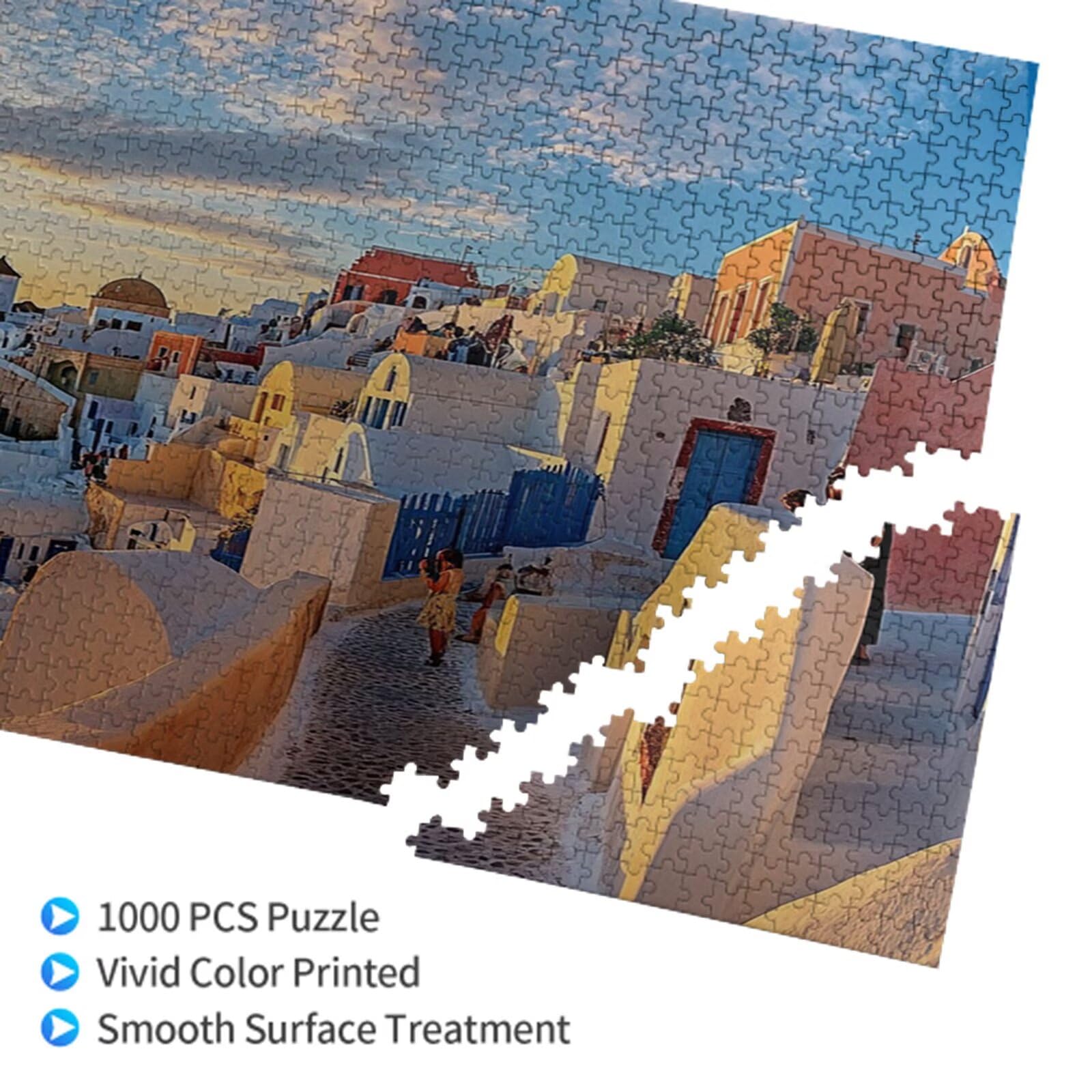 Puzzle Mar Puzzle 1500 Piezas,Atardecer Rompecabezas Desafiante,Puzzles Adultos,Impresión de Alta Definición Colorido Puzzles Madera con Caja de Regalo,Home Decoration,Regalo Mujer,p782t