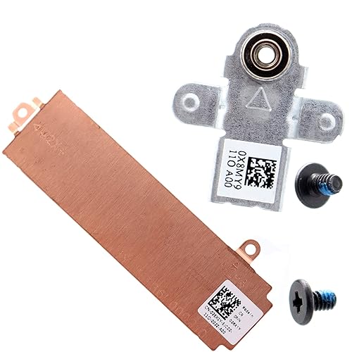Deal4GO M.2 2280 - Disipador térmico SSD 26X1Y 026X1Y con soporte X8MY9 0X8MY9 para Dell G15 5510 5511 5515 5520 5521 5525