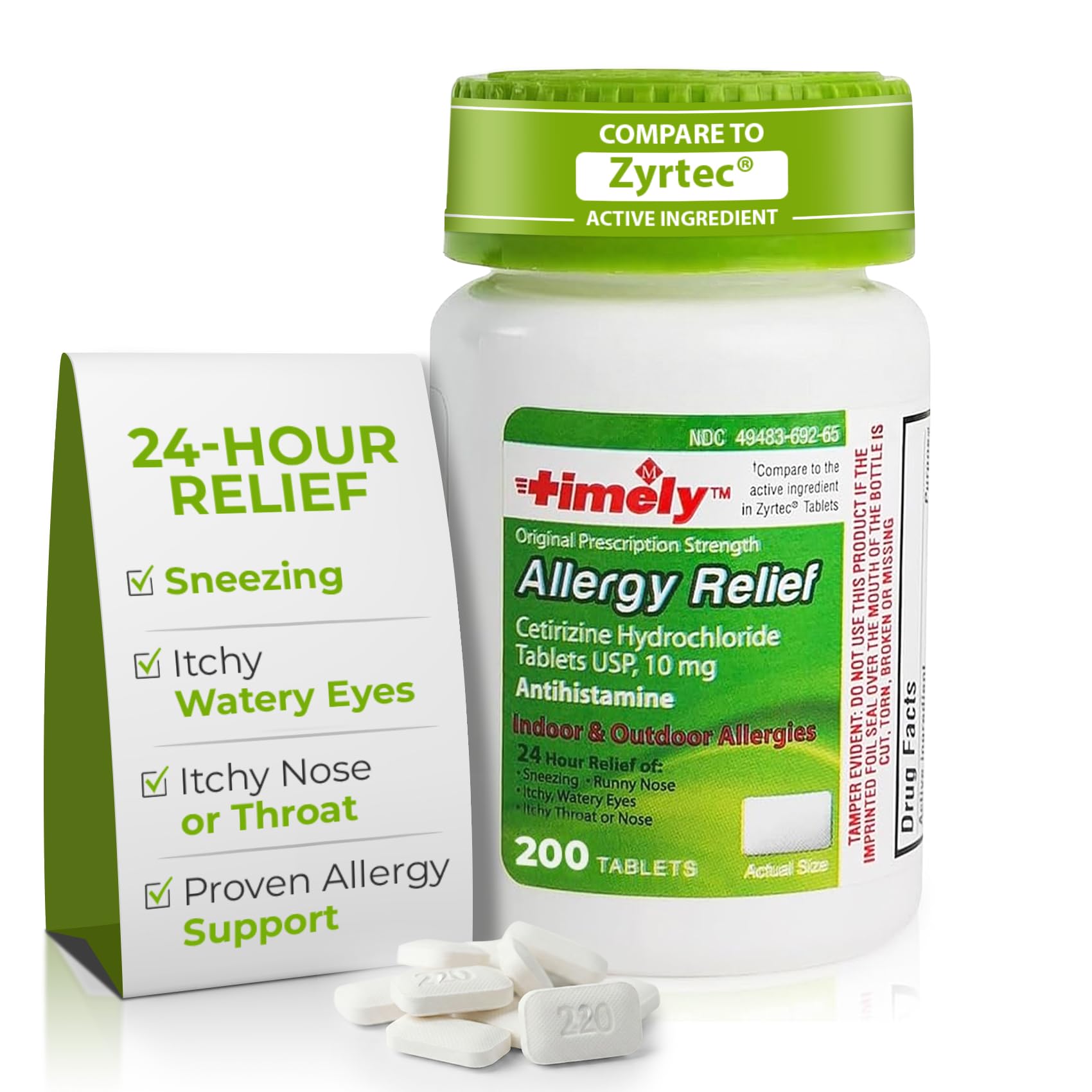 TIME-Cap Labs Cetirizine HCl