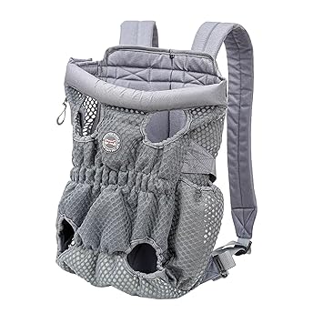 Indy Mall Dog Cat Carrier Backpack Leg Out Mesh Front Travel Bag Carry Pack Rucksack M