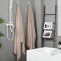 Vista 3 de YTYC Toallas, toallas de baño de gran tamaño de 39 x 78 pulgadas para adultos, toallas de baño de lujo, juegos extra grandes para baño, microfibra