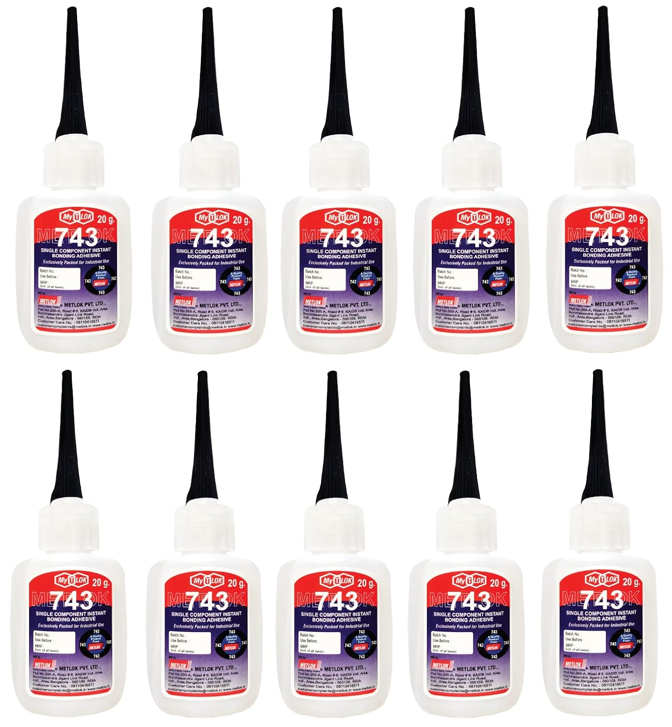 Super Bond 743 Fast Strongest Bonding Adhesive Single Component Easy to