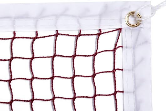 Badminton Net Nylon Portable Tennis Net Set - for Tennis Sport Net for Indoor/Outdoor, Backyard,Schoolyard,Garden, 20 FT x 2.5 FT Without Frame