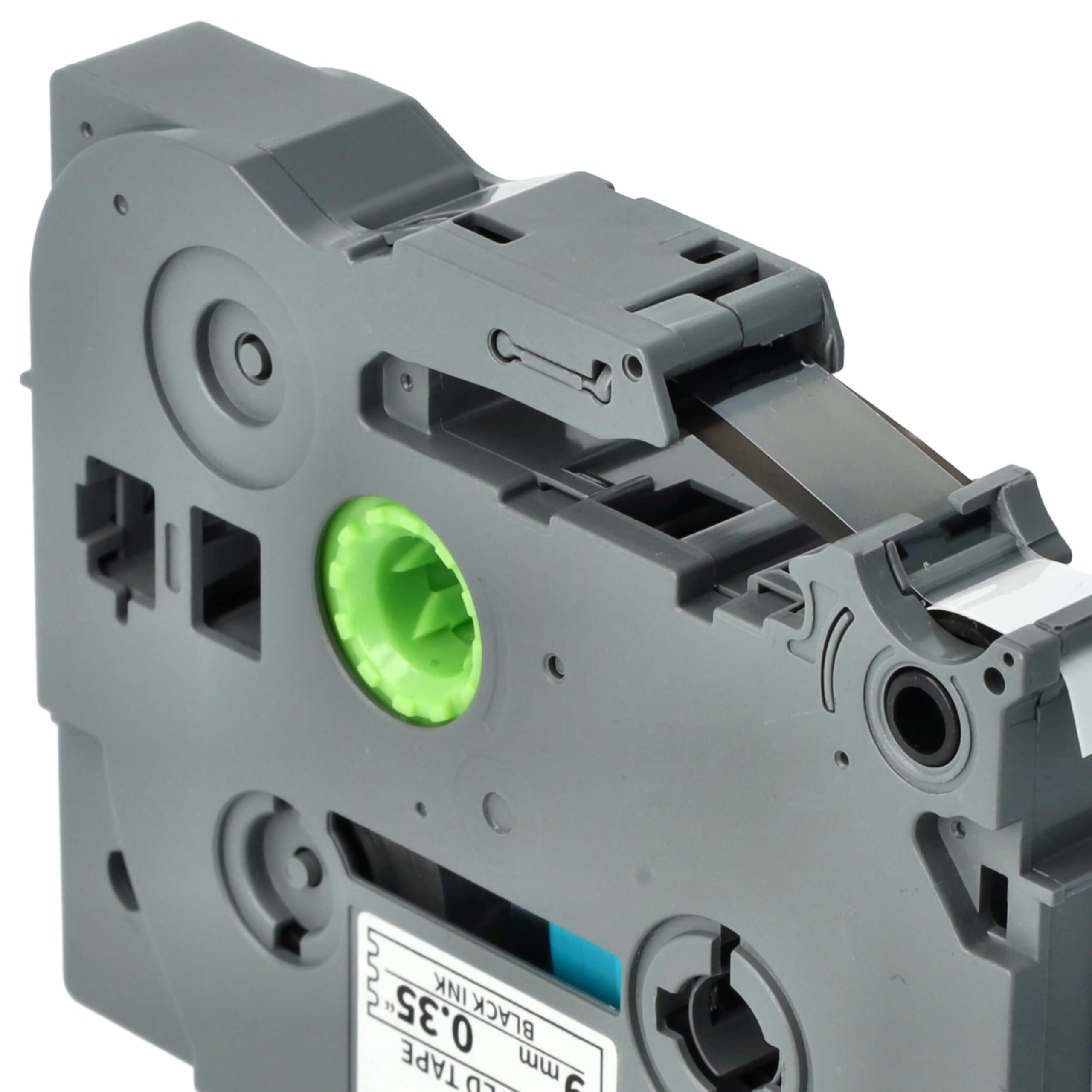 vhbw 10 x zamiennik taśmy do etykiet Brother TZ-221, TZE-221 do drukarki etykiet 9 mm, czarny na białym