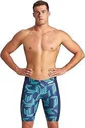 Bermuda de natação atlética para homens, corrida competitiva, treinamento, secagem rápida, compressão, roupa de banho resistente ao cloro