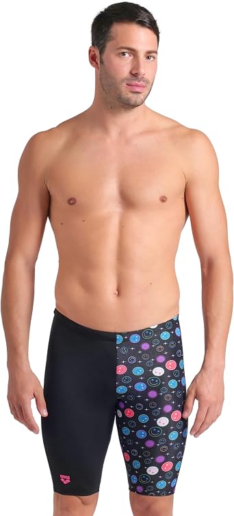 Arena Men's Arena Performance Men's Contour Swim Jammer Athletic Swimwear Professional Training Suit Swim Trunks Pack of 1