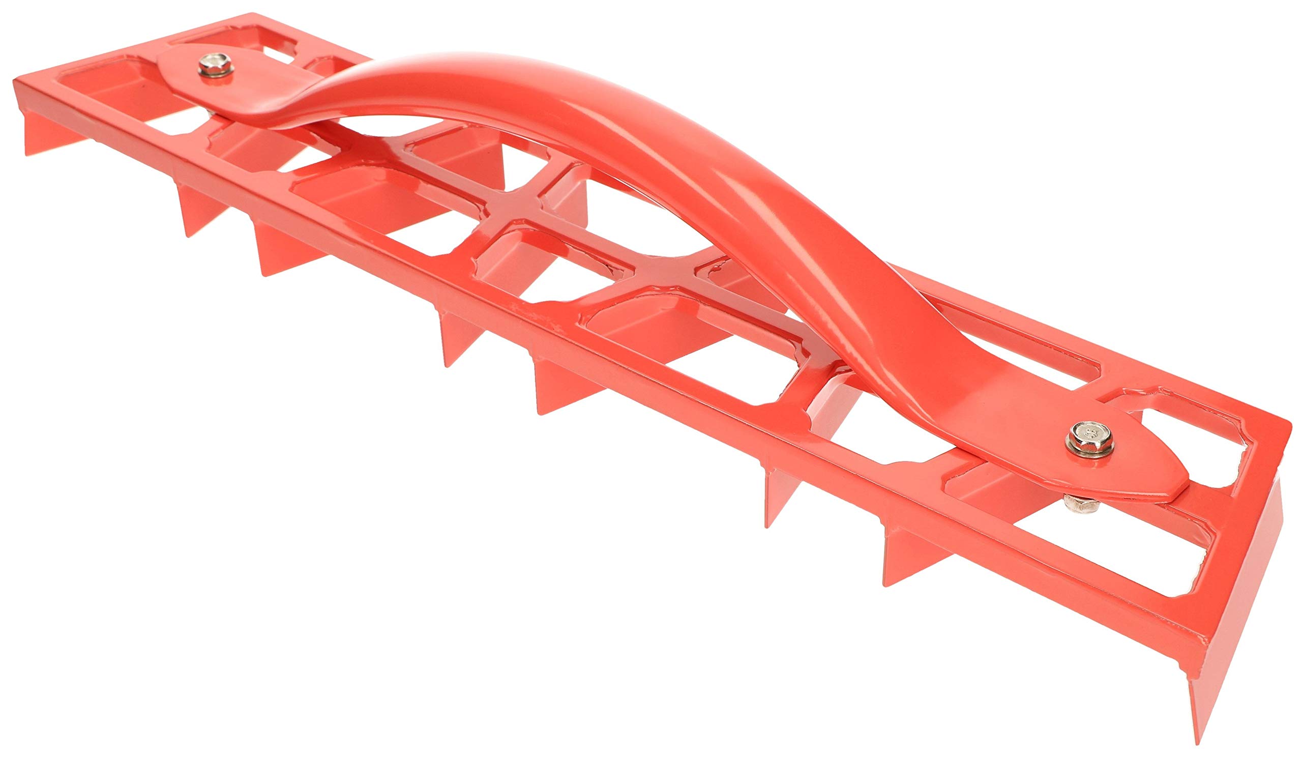 KOTARBAU® Rabot 450 x 85 mm zum Entfernen von Putz Farben Handhobel Putzhobel Schleifraspel Gipserhobel Kantenhobel Rot