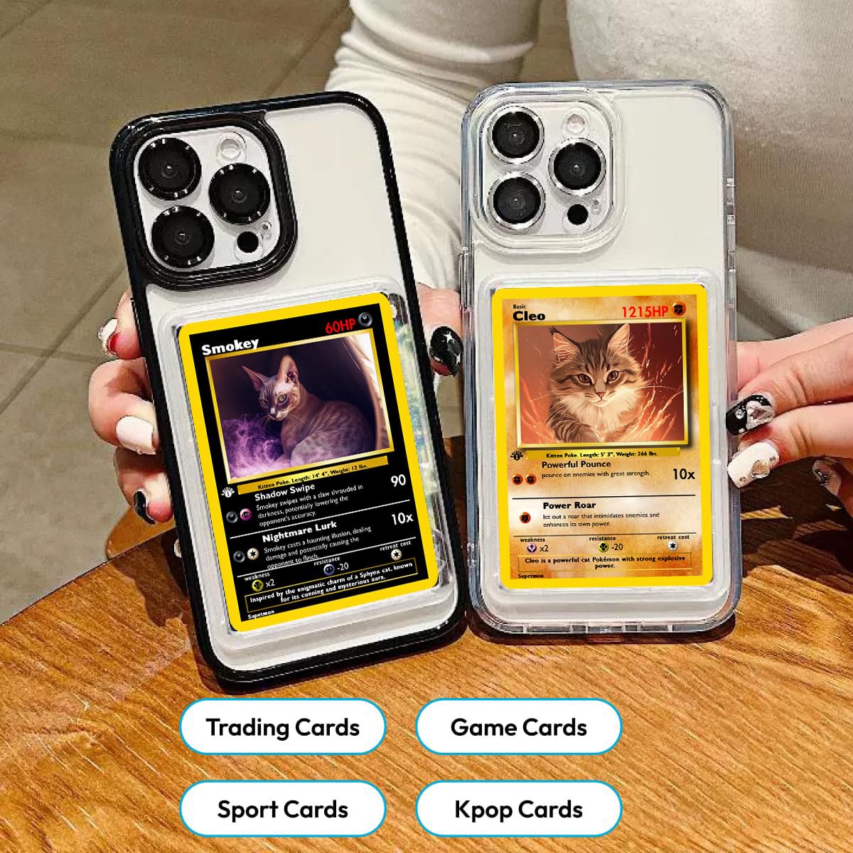 pokemon card display phone case Showcased: The Trading Card Phone Case iPhone 14 Pro / Purple