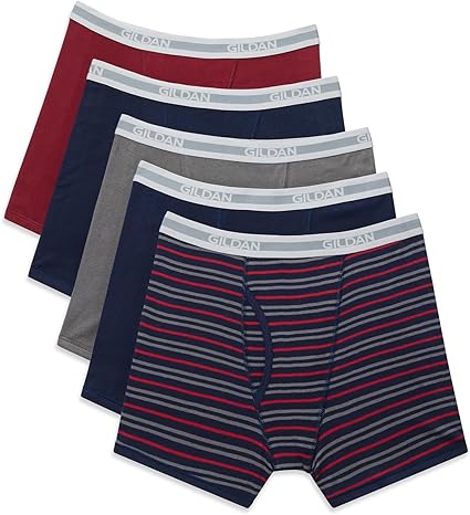 Gildan Men's Underwear Boxer Briefs, Multipack