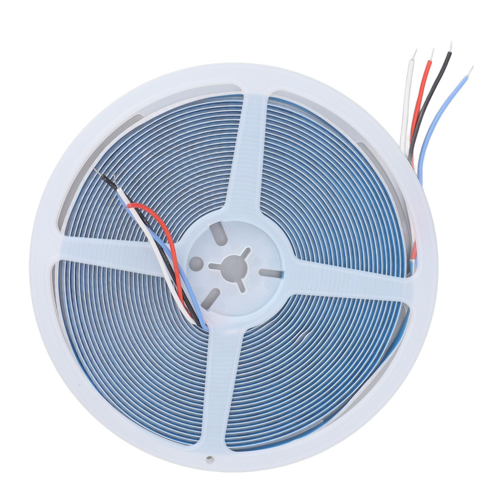 Yosoo Health Gear 10 M COB-LED-Streifen, 24 V, Flexibel, Selbstklebend, für Zuhause, LED-Streifen mit 672 LEDs, Dimmbares RGB-Linienlicht, 180 Grad Gleichmäßiges Leuchten für Schlafzimmer, Küche,