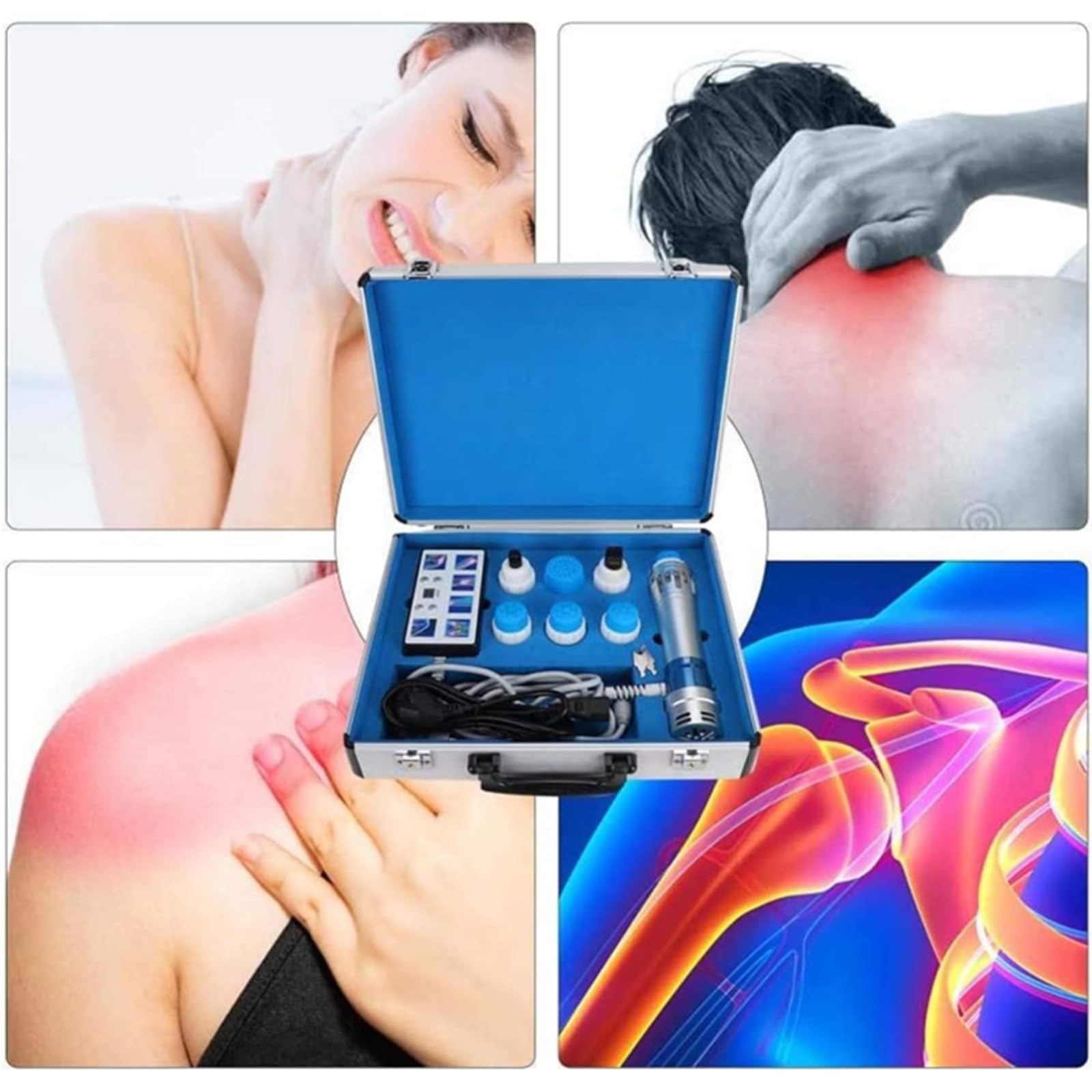Macchina Per Terapia Ad Onde D'urto Extracorporea Macchina Per Onde D'urto ED Per Disfunzione Erettile E Trattamento ED E Alleviare Il Dolore Con 7 Teste Di Massaggio