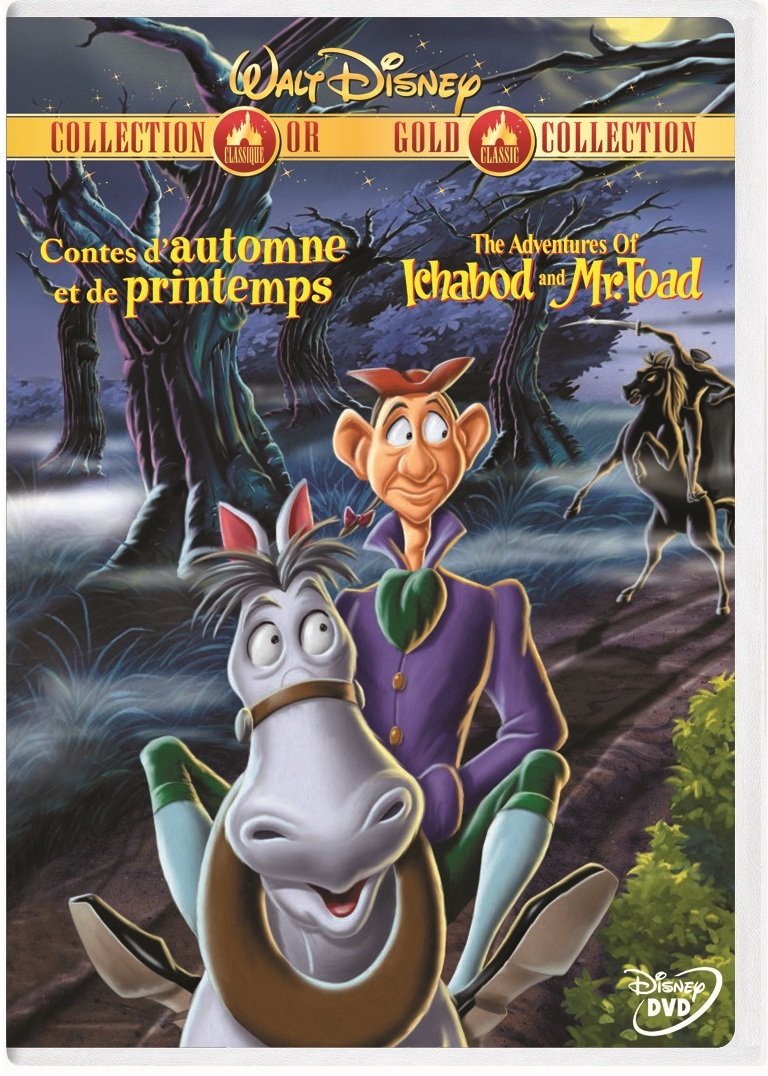 The Adventures Of Ichabod And Mr. Toad (Bilingual) [DVD]