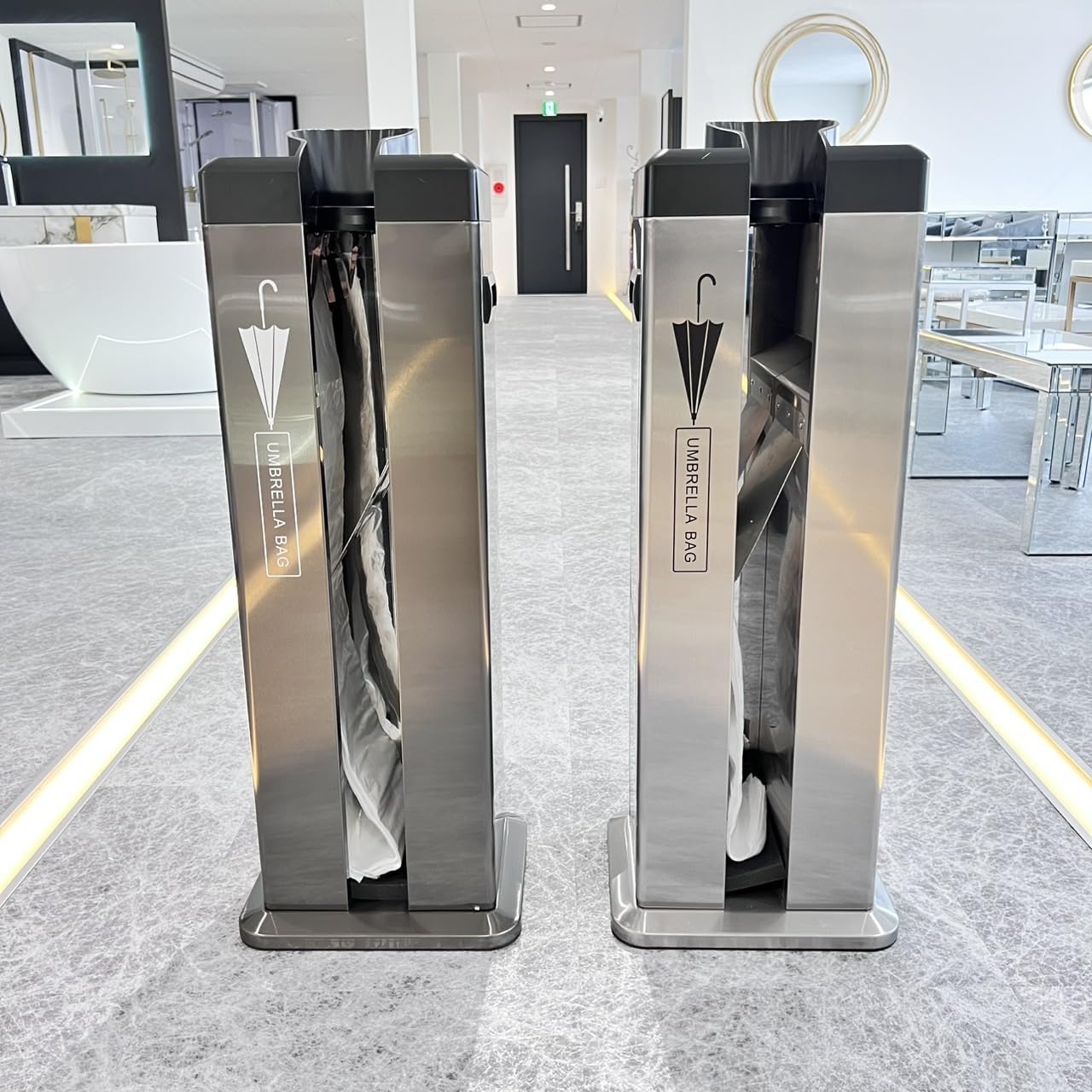 傘スポンSlim 傘袋スタンド シルバー Amazon｜傘スポンSlim 傘袋スタンド シルバー 傘ビニール袋 傘袋 傘