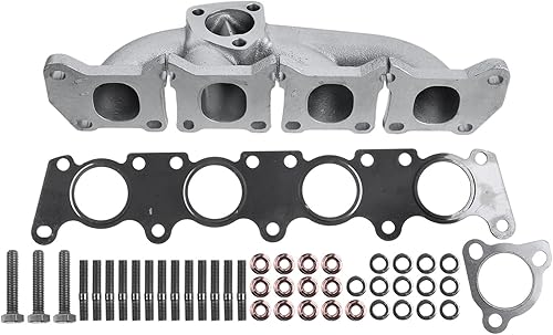A-Premium Colector de escape con kits de juntas compatible con Audi A3 1999-2004, TT & Volkswagen Jetta 1999-2005 y Seat Ibiza 2005-2006 L4 1.8L