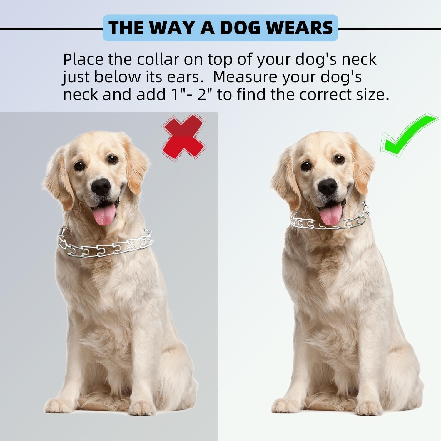 Prong Collar For Dogs No Pull Dog Collar Acrylicc Dog Prong