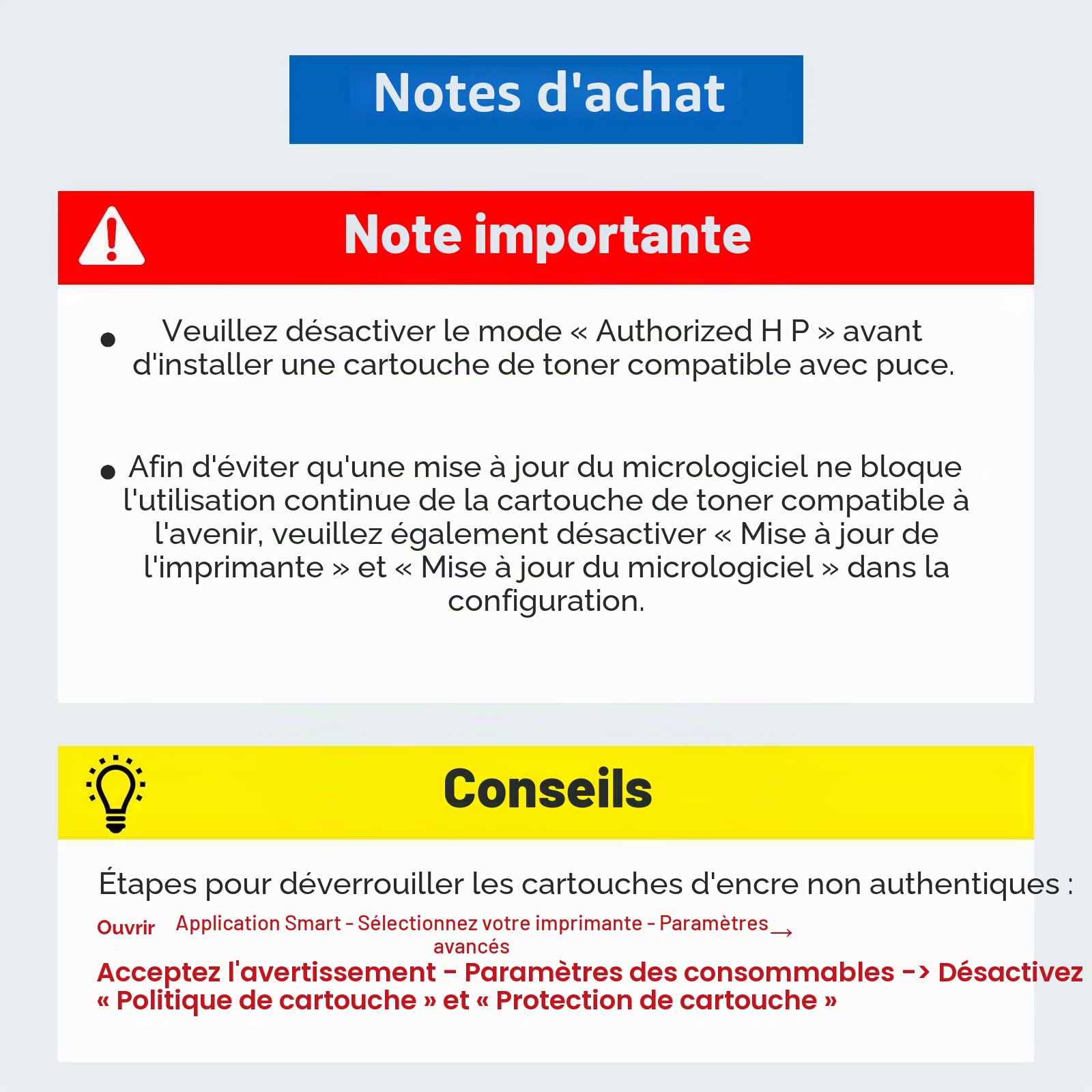 135X W1350X ( 135A W1350A ) Cartouche de Toner [avec puce] Haut Rendement 2400 Pages Compatible pour HP LaserJet M207dw M209 M209d M209dw M234 M234d M234dw M234sdw M234sdn M235sdw Imprimantes (2 Noir)