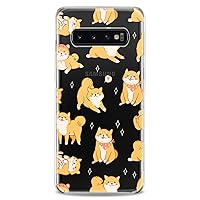 Vista 17 de Funda compatible con Samsung S24 S23 FE S22 Plus S21 Ultra S20+ S10 Note 20 S10e S9 Monkey Awesome Cute Kawaii Feminine Girls Design Print Clear