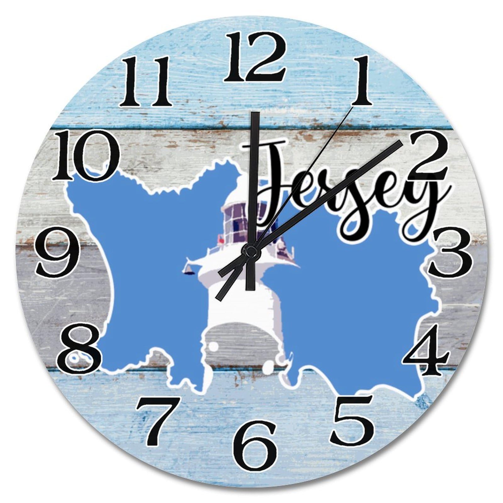 Horloge murale decorative pour habiller un grand mur vide de salon