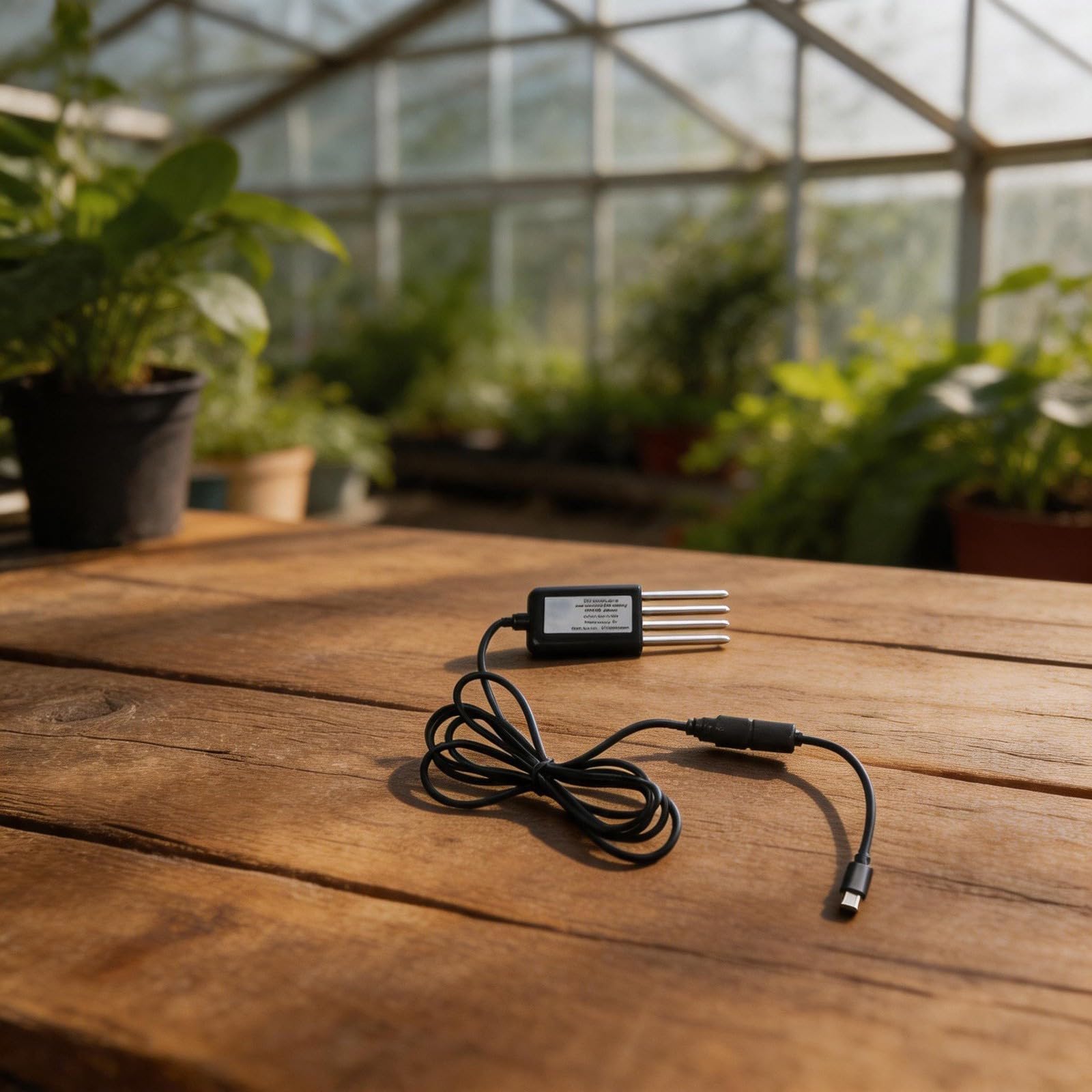 Tester digitale per suolo USB da 8 pollici NPK, analizzatore di umidità e salinità del pH, con sonda in acciaio inossidabile 316L, impermeabile IP68, per la cura delle piante da giardino