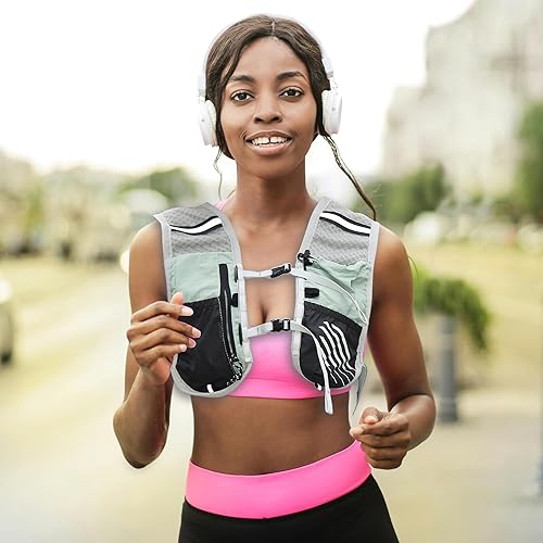 Miniatura 3 de Hydration Running Vest for Women Men, Water Vest Backpack 2L, Lightweight Hydration Pack Water Backpack for Hiking, Trail Marathon Race
