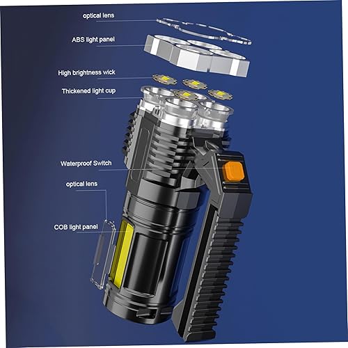 Miniatura 9 de Torches LED Super Bright LED Torch Rechargeable Super Bright Torch Searchlight Camping Tent Lighting Equipment Outdoor Night Emergency Light