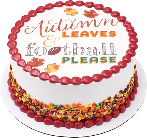 Miniatura 4 de DecoPac Autumn Fusion Mix - Gránulos de caramelo en forma de 26 onzas en un recipiente de mano, decoraciones comestibles para pasteles de