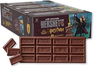 Milk Chocolate Candy Bars, Wizard-Themed Wrappers â 36 Count, 1.55 oz Each, Individually Wrapped