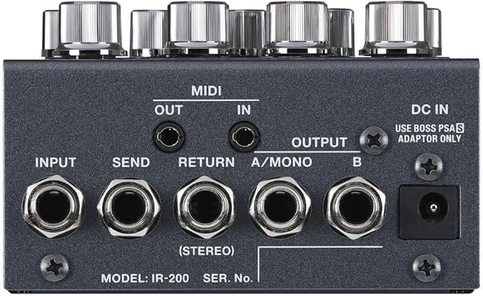 Pedal de Efectos BOSS IR-200 Simulador de Amplificador y Car miniatura 3